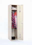 Single clothing locker