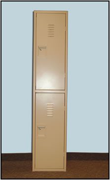 Two tier single locker