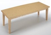 Cordelle table basse en bois