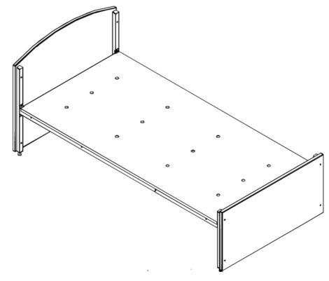 Dormaflex single bed frame