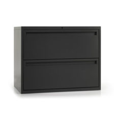 Two drawer lateral cabinet
