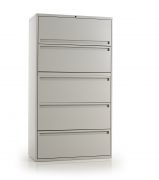 5 drawer metal cabinet