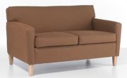 Tapered arm sofa